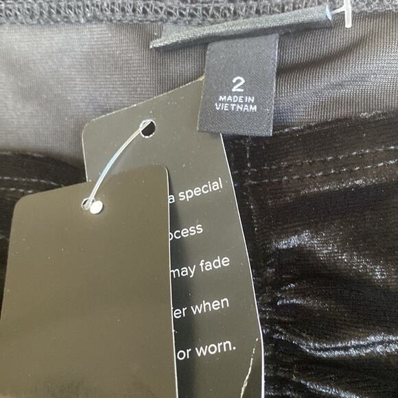 Torrid black Stretch Velvet Shirred Front Off The Shoulder Top - Picture 7 of 9